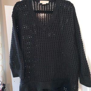 Michael Kors plus size sweater black